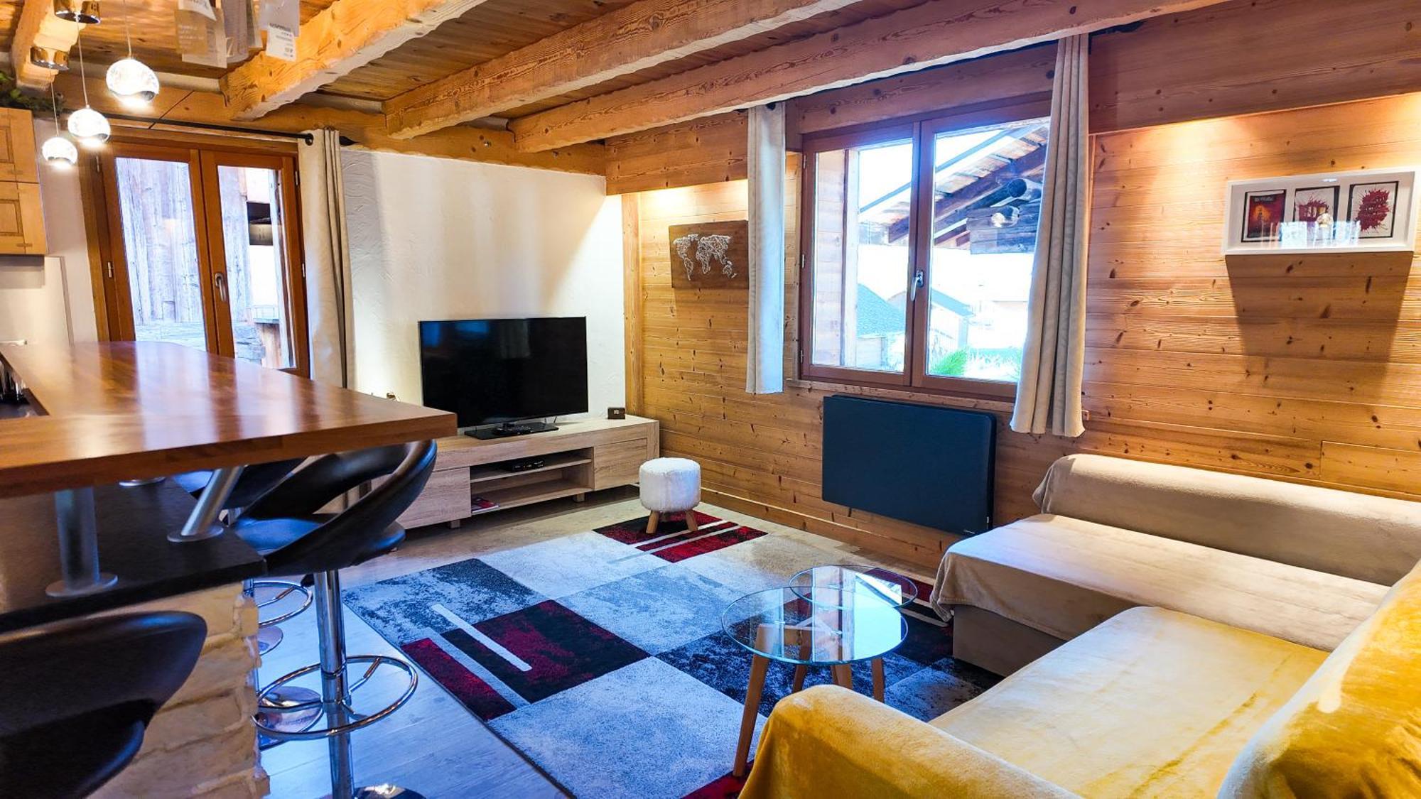 Le Grenier 1821 - Mini Chalet - Centre Village - Aravistour Saint-Jean-de-Sixt Bagian luar foto