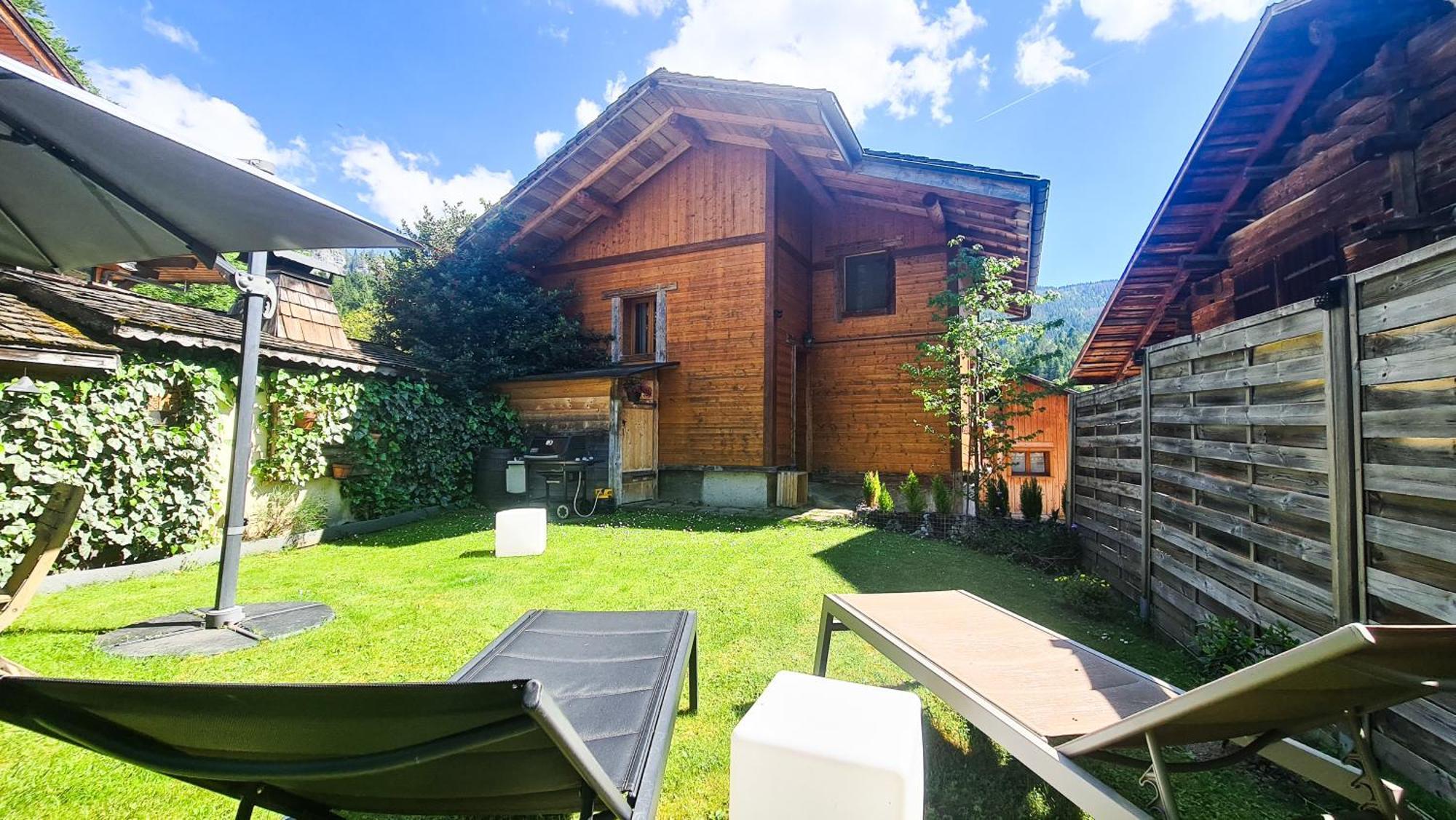 Le Grenier 1821 - Mini Chalet - Centre Village - Aravistour Saint-Jean-de-Sixt Bagian luar foto